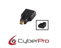 CYBERPRO CP-MCH10  micro HDMI male - HDMI v1.4 female